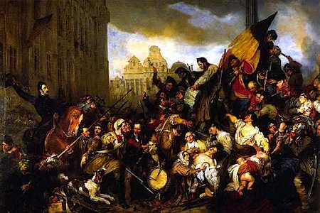 Belgian Revolution (Gustave Wappers)