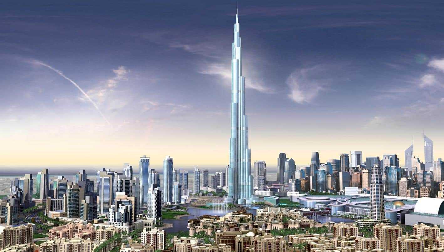 Burj Dubai tower