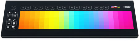 Optimus Tactus keyboard, color