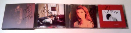 Axelle Red gesigneerde CDs