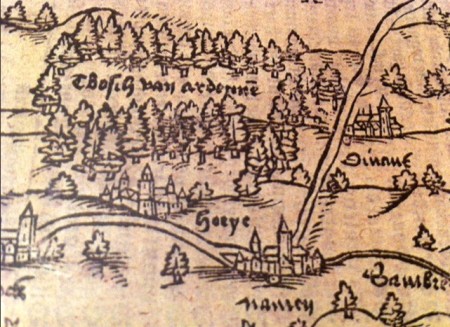 Ardennen in Corte Cronikel, 1557