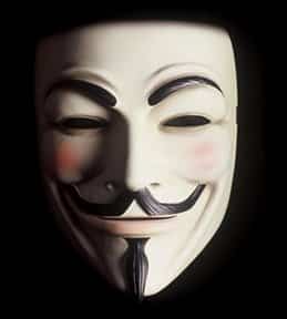 Guy Fawkes masker