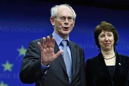 Herman Van Rompuy Lady Catherine Ashton