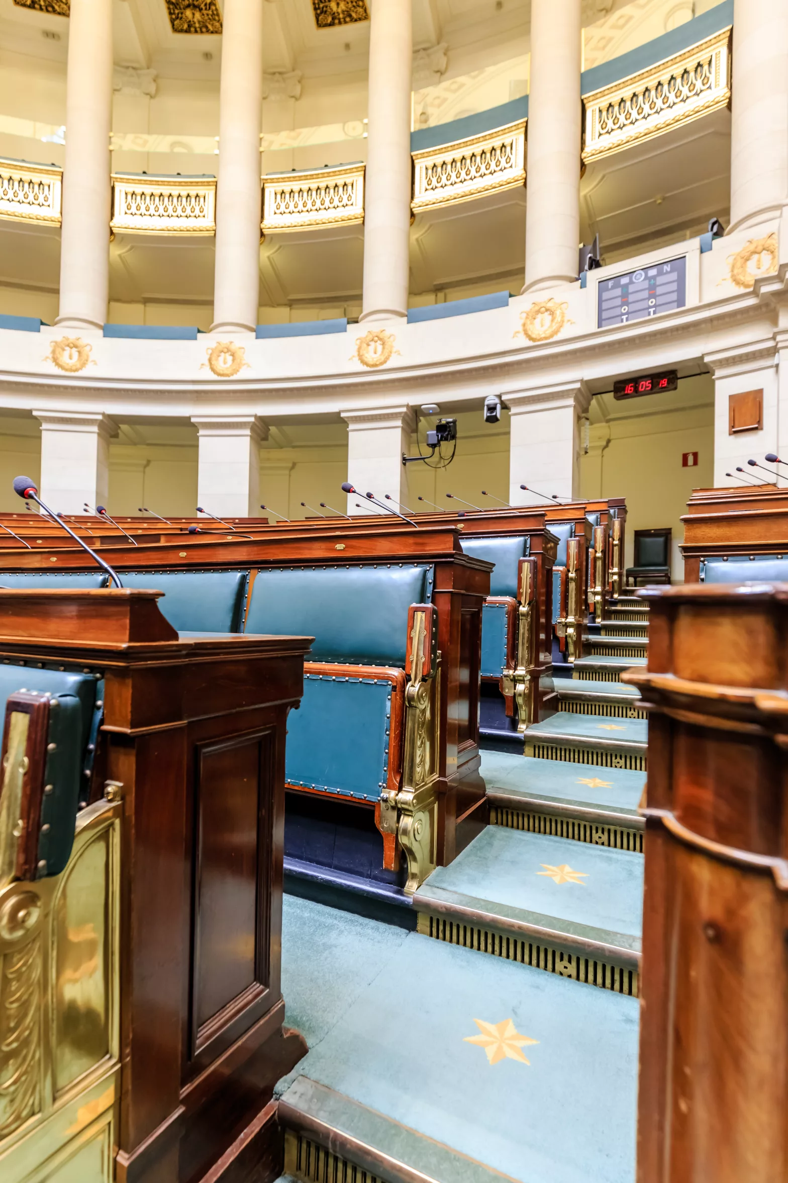 Kamer van Volksvertegenwoordigers, Paleis der Natie, Brussel