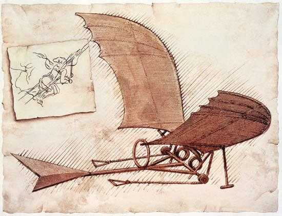 Leonardo da Vinci's vliegmachine