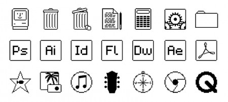 Mac OS Old School iconen