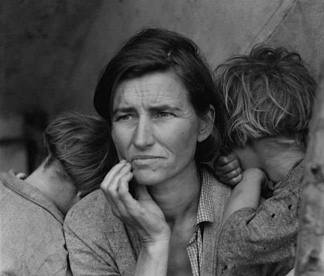 Migrant Mother, by Dorothea Lange