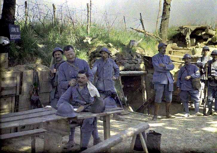 Eerste wereldoorlog in kleur