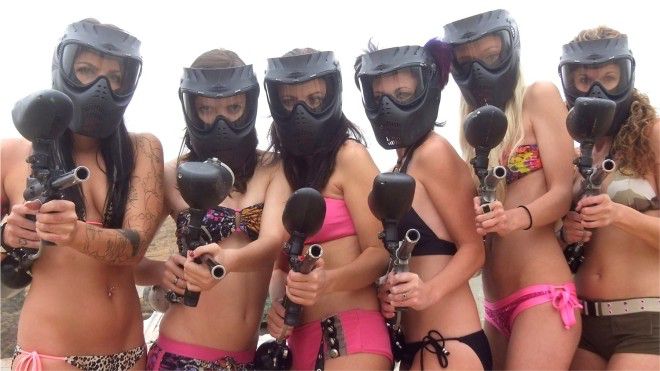 Paintball babes