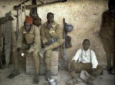Senegalese and other French African colony soldiers