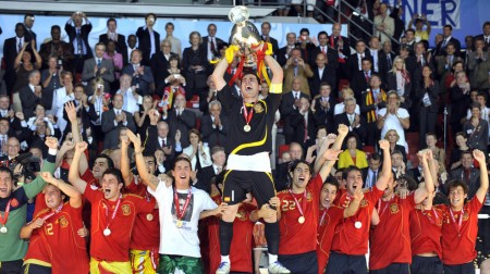 Spanje wint EK 2008