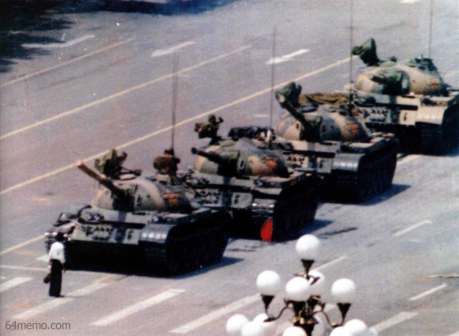 Protesten op het Tiananmenplein in 1989