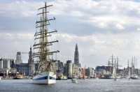 Zeilschepen in Antwerpen